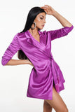 kamames Cosima Satin Shirt Dress