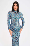 kamames Loga Sequin Midi Dress