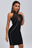 kamames Donatella Rivet Midi Bandage Dress