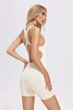 kamames Yetta Cutout Bodysuit - White