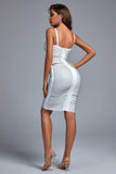 kamames Euopa Diamonate Mini Bandage Dress