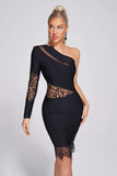 kamames Cavasa Lace Mini Bandage Dress