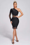 kamames Cavasa Lace Mini Bandage Dress