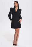 kamames Lakira Puff Sleeve Blazer Dress