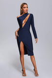 kamames Jillian Cutout Midi Bandage Dress