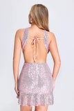 kamames Conzy Cutout Sequin Dress