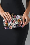 kamames Rex Floral Embroidery Clutch