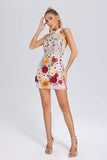 kamames Lakai Flowers Halterneck Mini Dress