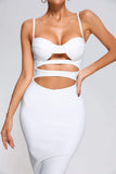 kamames Lorelie Cutout Midi Bandage Dress