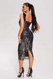 kamames Zilpah Sequin Midi Dress