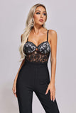 kamames Karalynne Lace Bandage Jumpsuit