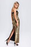 Elsie Sequin Tube Maxi Dress