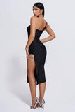 kamames Dagny One Shoulder Midi Bandage Dress