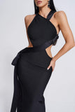 kamames Dale Cutout Midi Bandage Dress